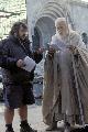 Peter Jackson with Gandalf